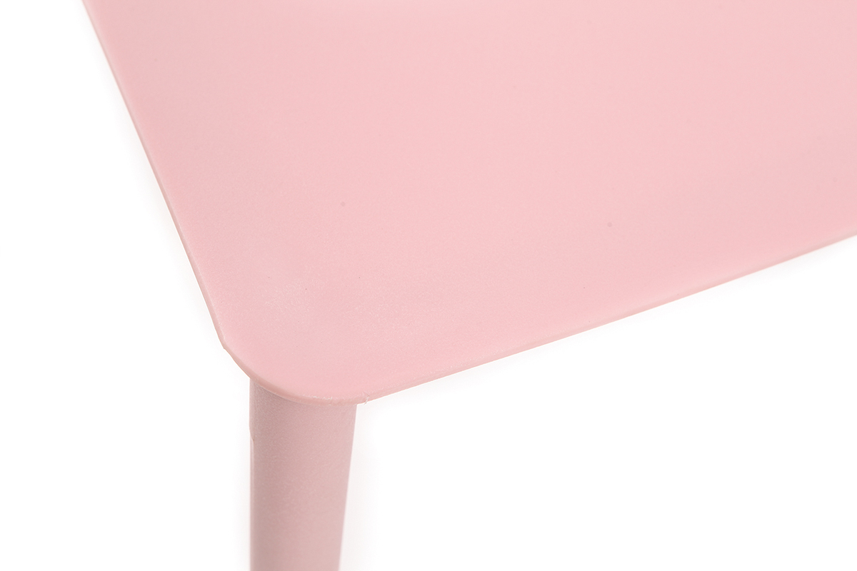 2 Design-St�hle Rosa Polypropylen ANNA