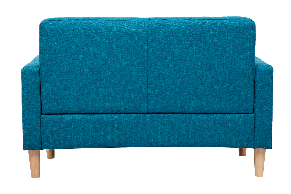 2-er Designer-Sofa MOON entenblau