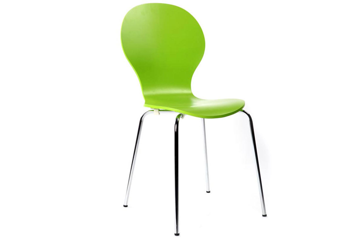 2 stapelbare St�hle NEW ABIGAIL Apfelgr�n