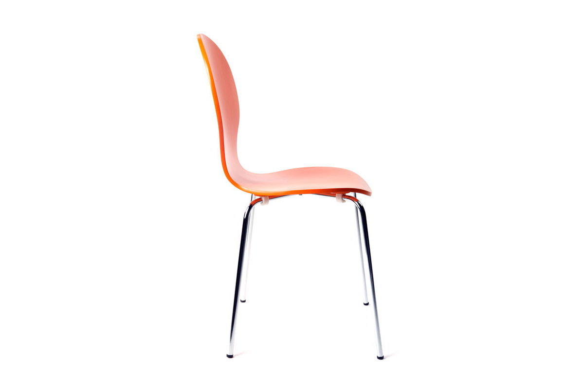 2 stapelbare St�hle NEW ABIGAIL Orange