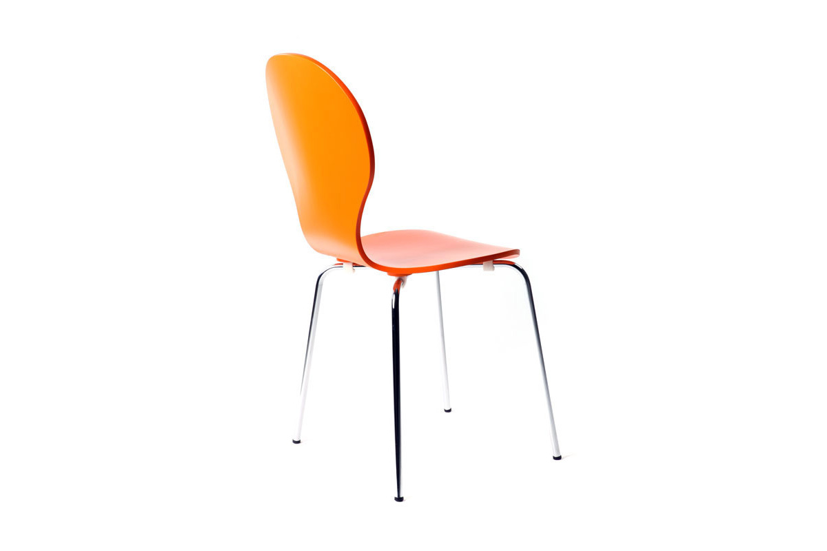 2 stapelbare St�hle NEW ABIGAIL Orange