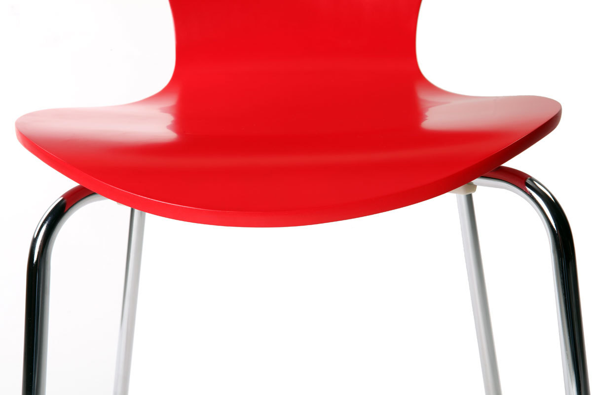 2 stapelbare St�hle NEW ABIGAIL Rot