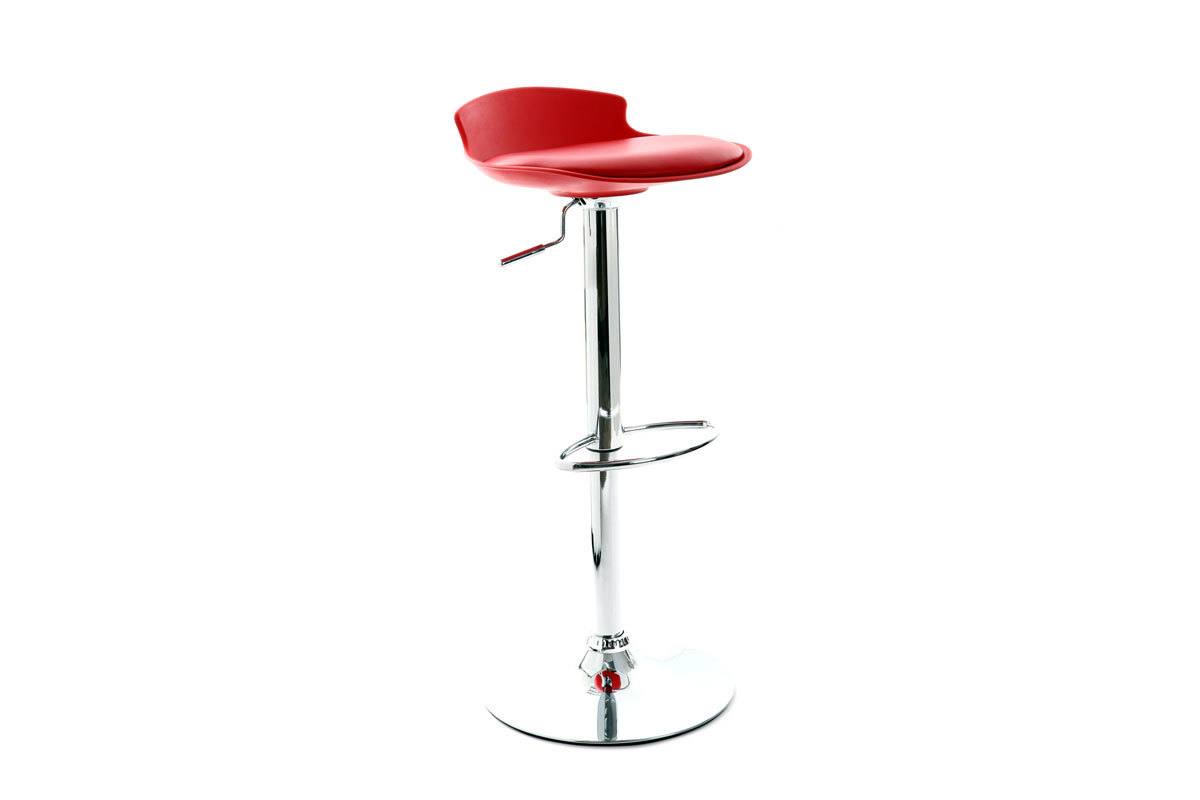 2er-Set Design-Barhocker Rot NOVA