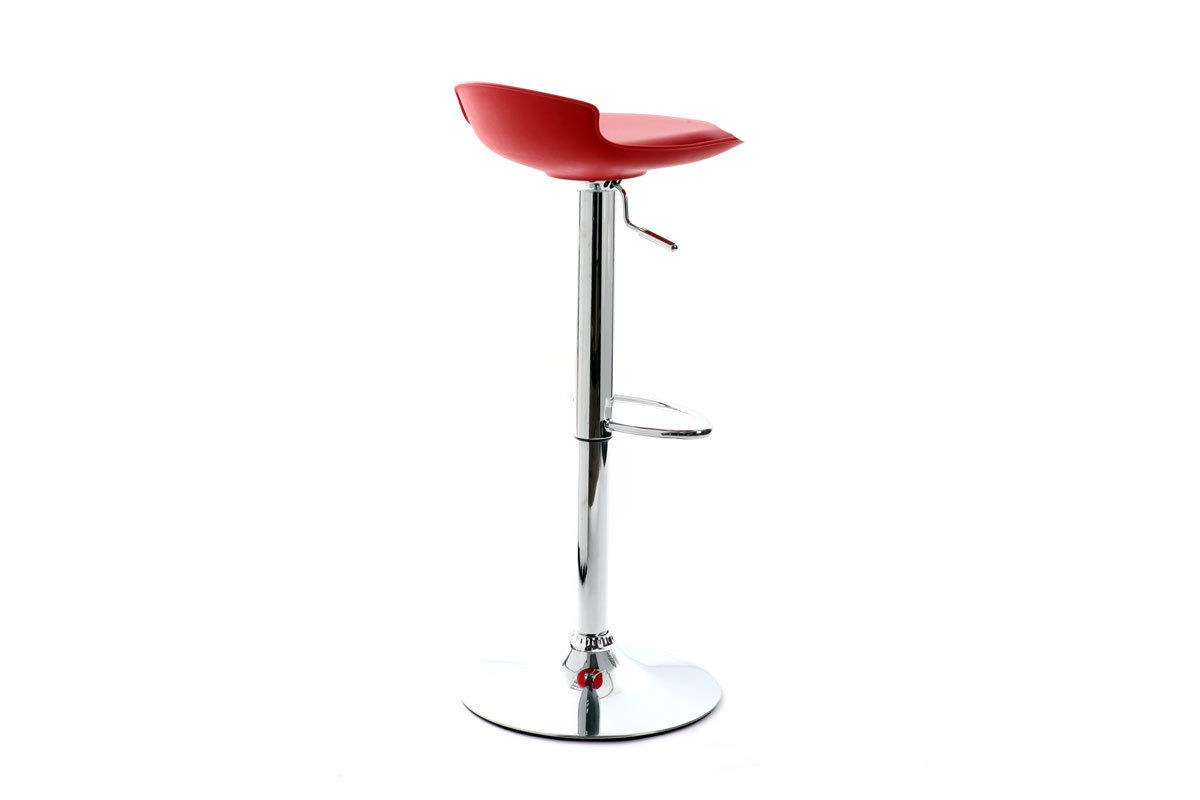 2er-Set Design-Barhocker Rot NOVA