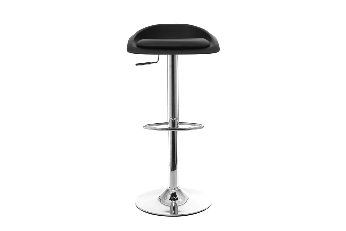 2er-Set Design-Barhocker Schwarz SYRIUS