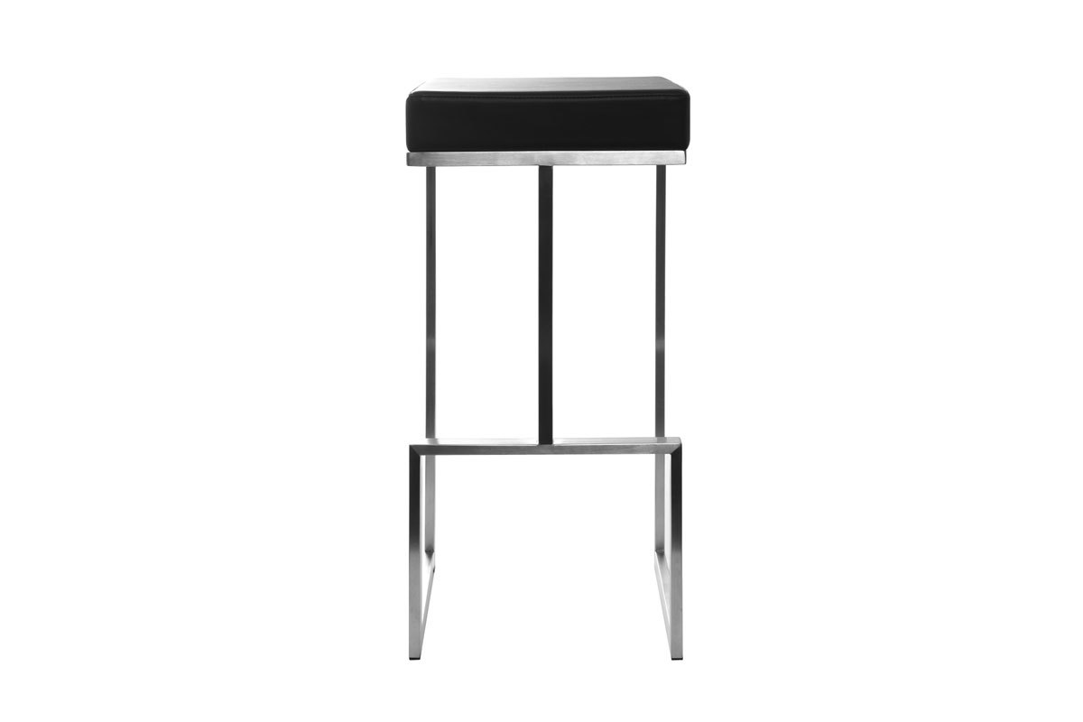 2er-Set Design-Hocker Schwarz Omicron