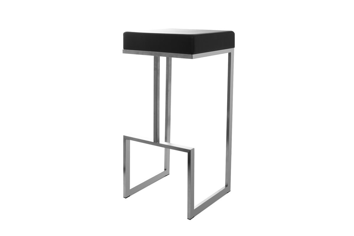 2er-Set Design-Hocker Schwarz Omicron