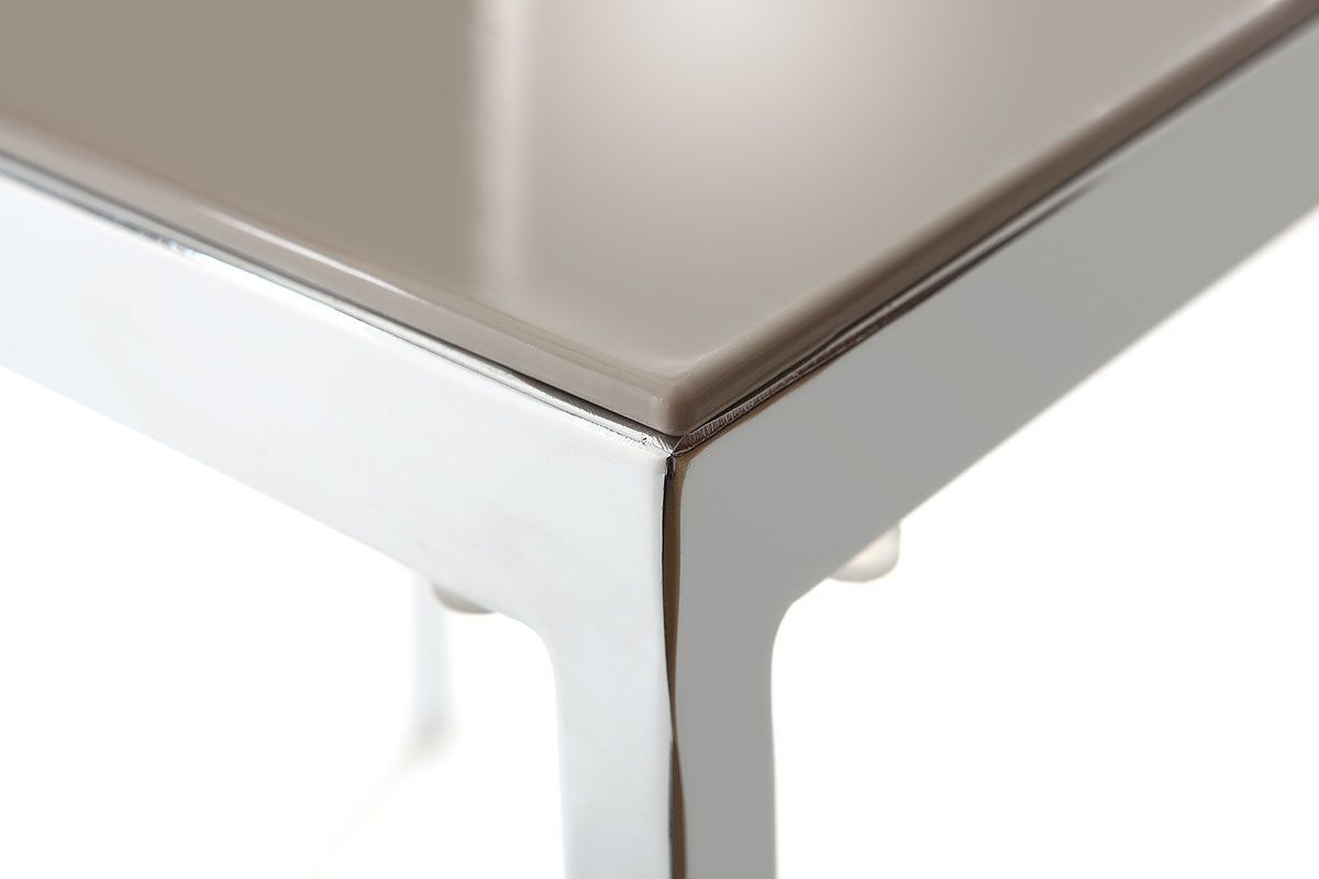 2er-Set Design-St�hle Taupe lackiert NIXIE