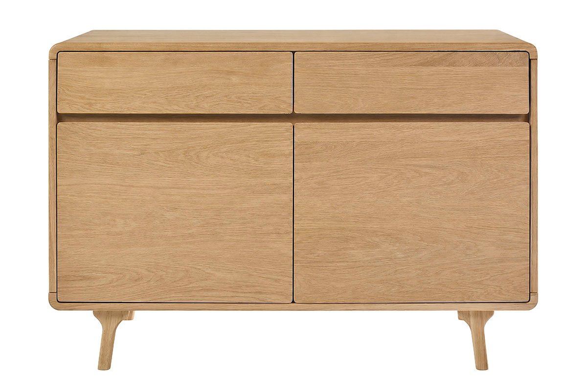 Badezimmerm�bel aus massiver Eiche L120 cm ESTEBAN