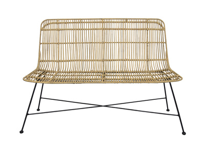 Bank aus Rattan naturfarben MALACCA