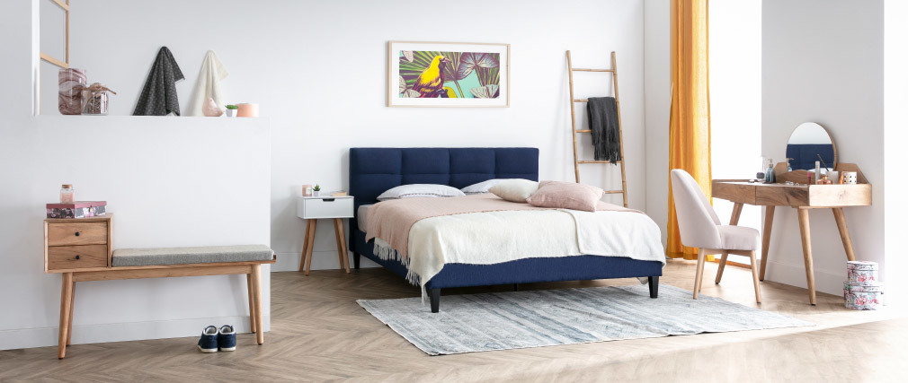 Bank für den Eingangsbereich mit 2 Schubladen aus Akazienholz ALTY