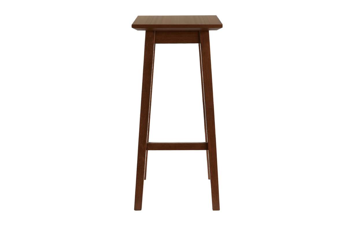 Barhocker 75 cm Walnussfarben (2er-Set) RUSSELL