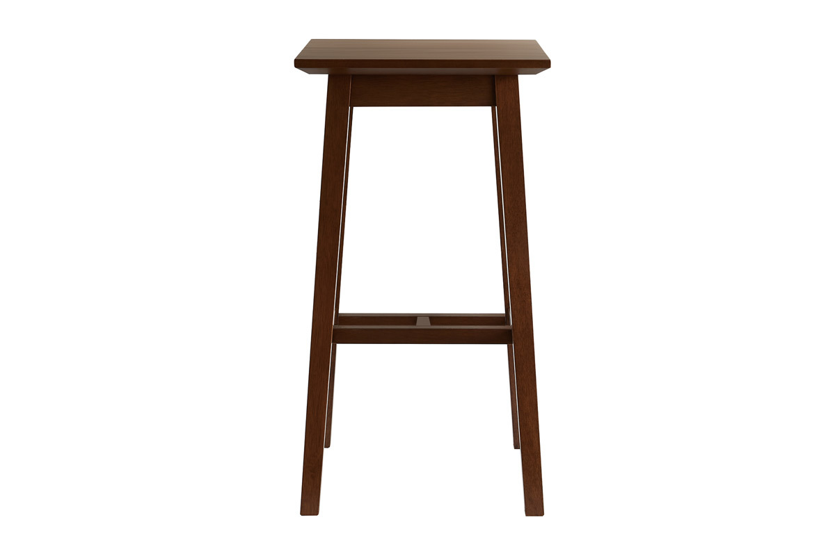 Barhocker 75 cm Walnussfarben (2er-Set) RUSSELL