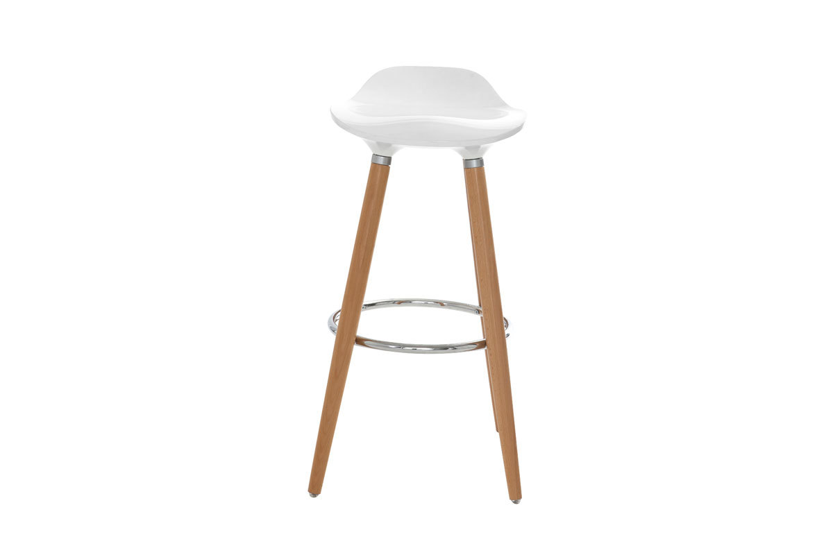 Barhocker Design skandinavisch GILDA Wei�