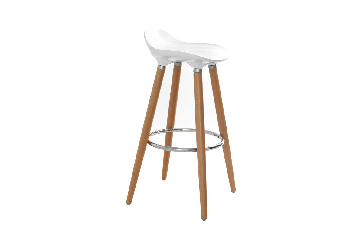Barhocker Design skandinavisch GILDA Wei�