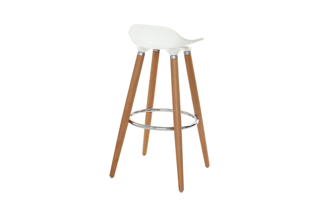 Barhocker Design skandinavisch GILDA Wei�