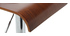 Barhocker / Küchenhocker aus Holz SURF v2 Farbe Wenge