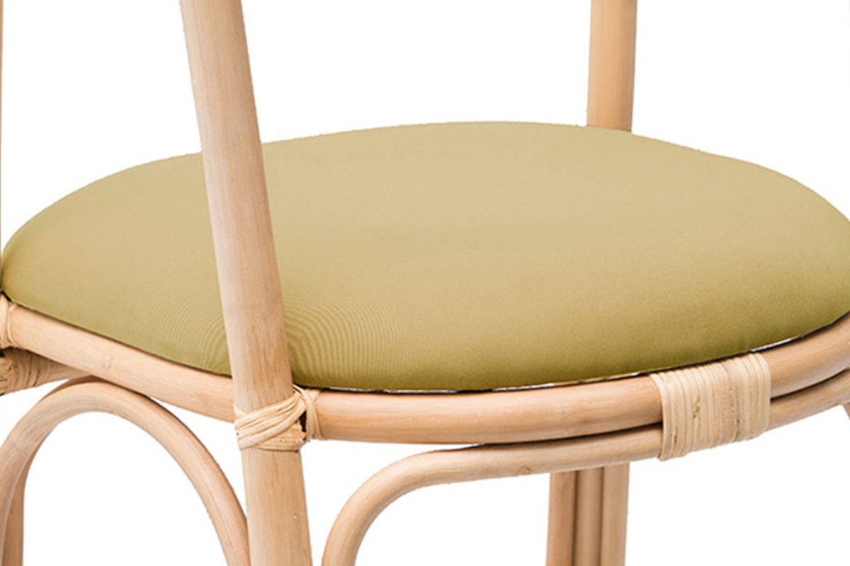 Barhocker mit Rattanfu JUNGLE