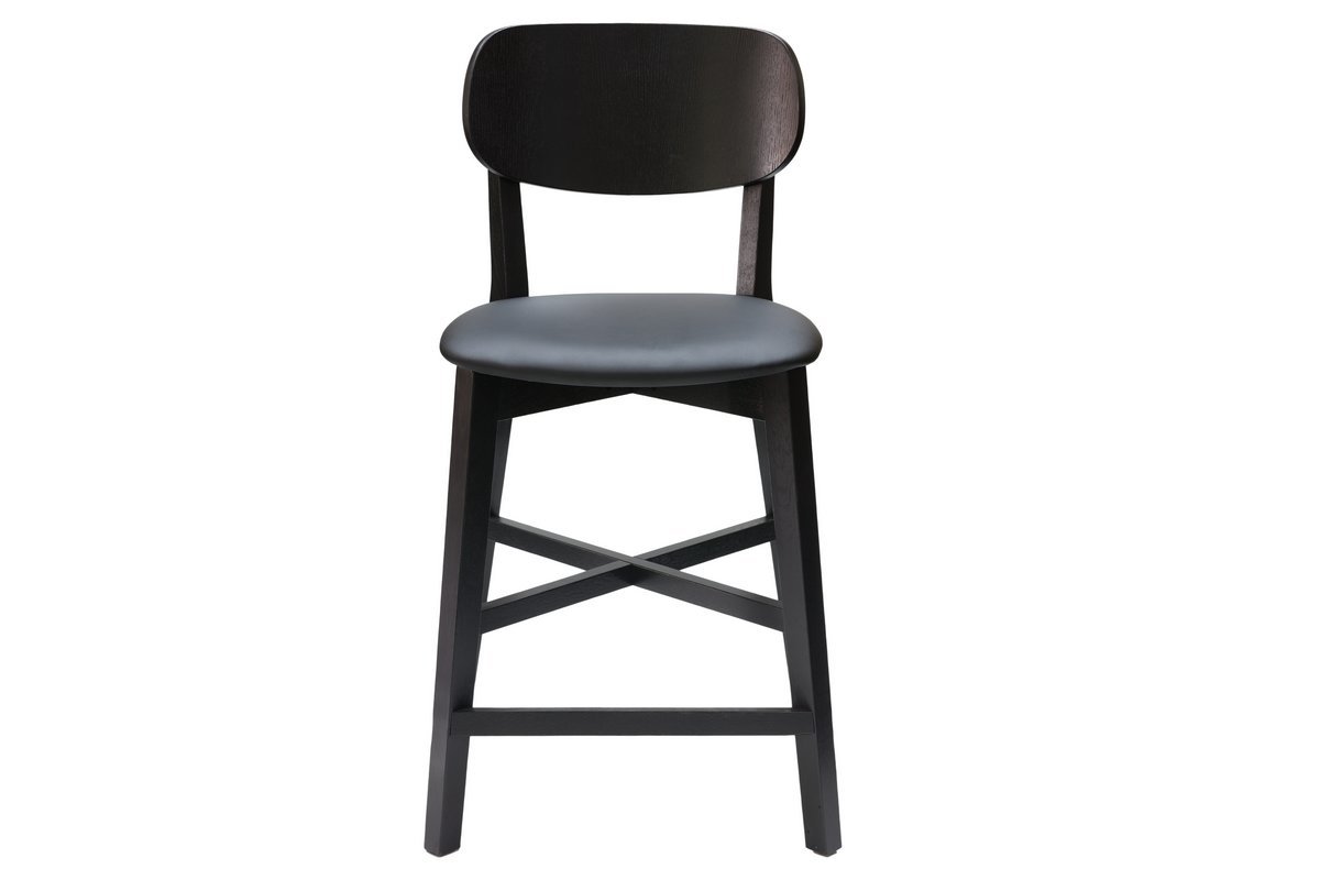 Barhocker schwarz H65 cm LUCIA