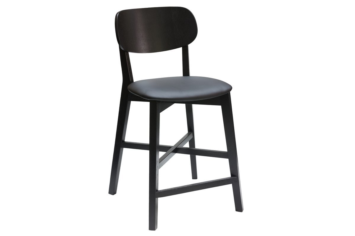 Barhocker schwarz H65 cm LUCIA