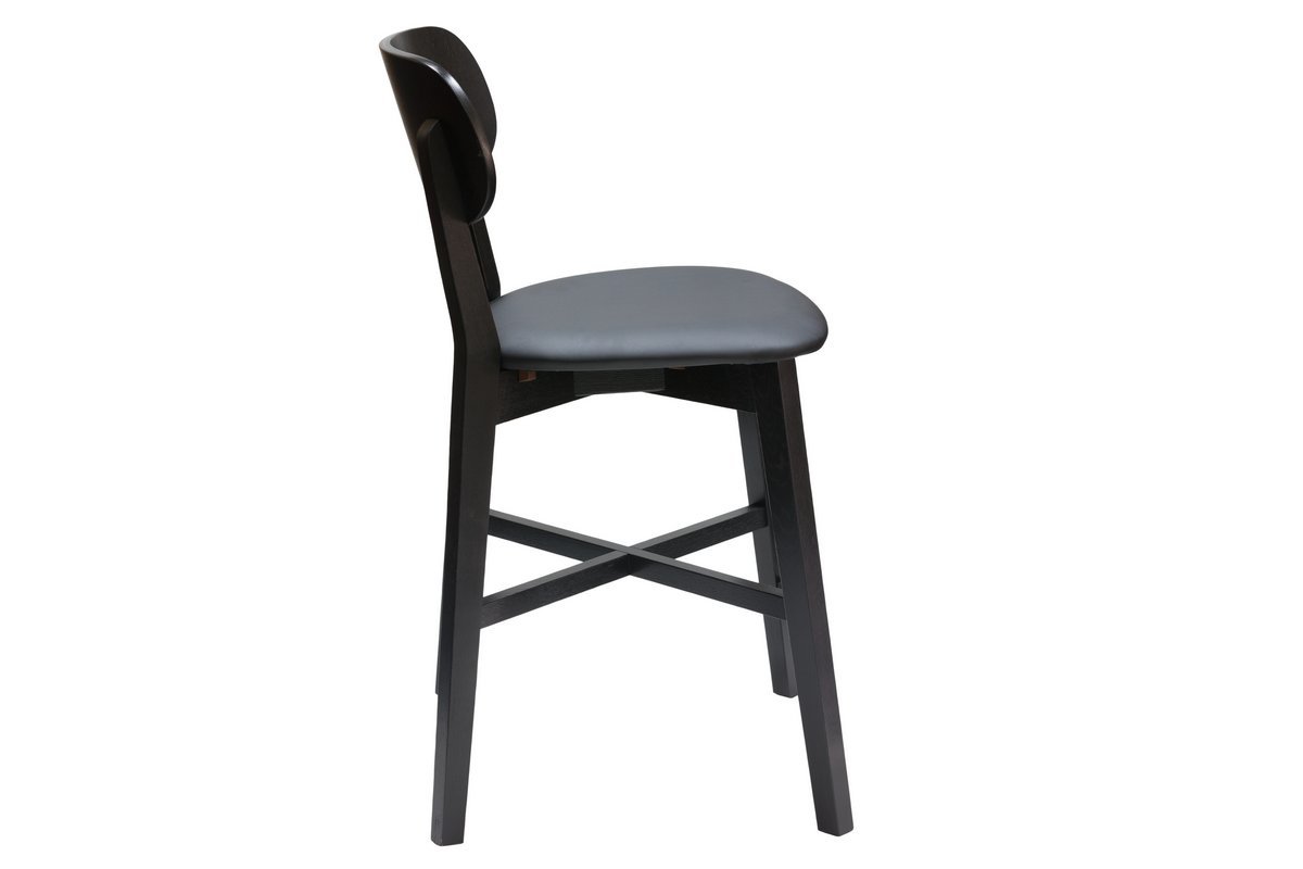 Barhocker schwarz H65 cm LUCIA