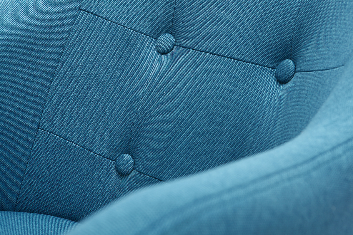 Barhocker skandinavisch 75 cm Blau BALTIK