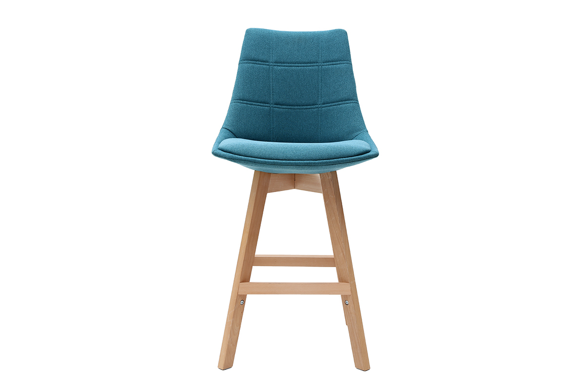 Barhocker skandinavisch Blaugrn 65 cm (2er-Set) MATILDE