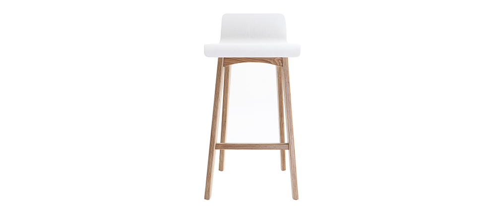 Barstuhl aus Holz - 65 cm - skandinavisch - BALTIK - Miliboo