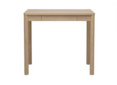 Bartisch mit Stauraum in heller Eichenholzoptik L110 cm IZZIE