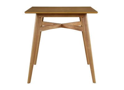 Bartisch quadratisch Holz hell LEENA - Bartisch quadratisch Holz hell LEENA