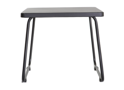 Beistelltisch aus schwarzem Metall MONACO - Beistelltisch aus schwarzem Metall MONACO
