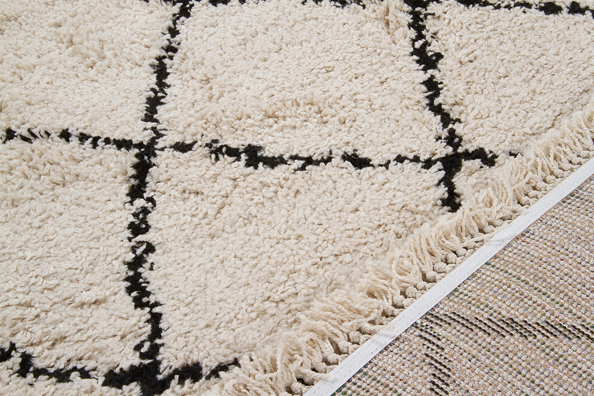 Berberteppich PP ecru 160*230cm ZELIA