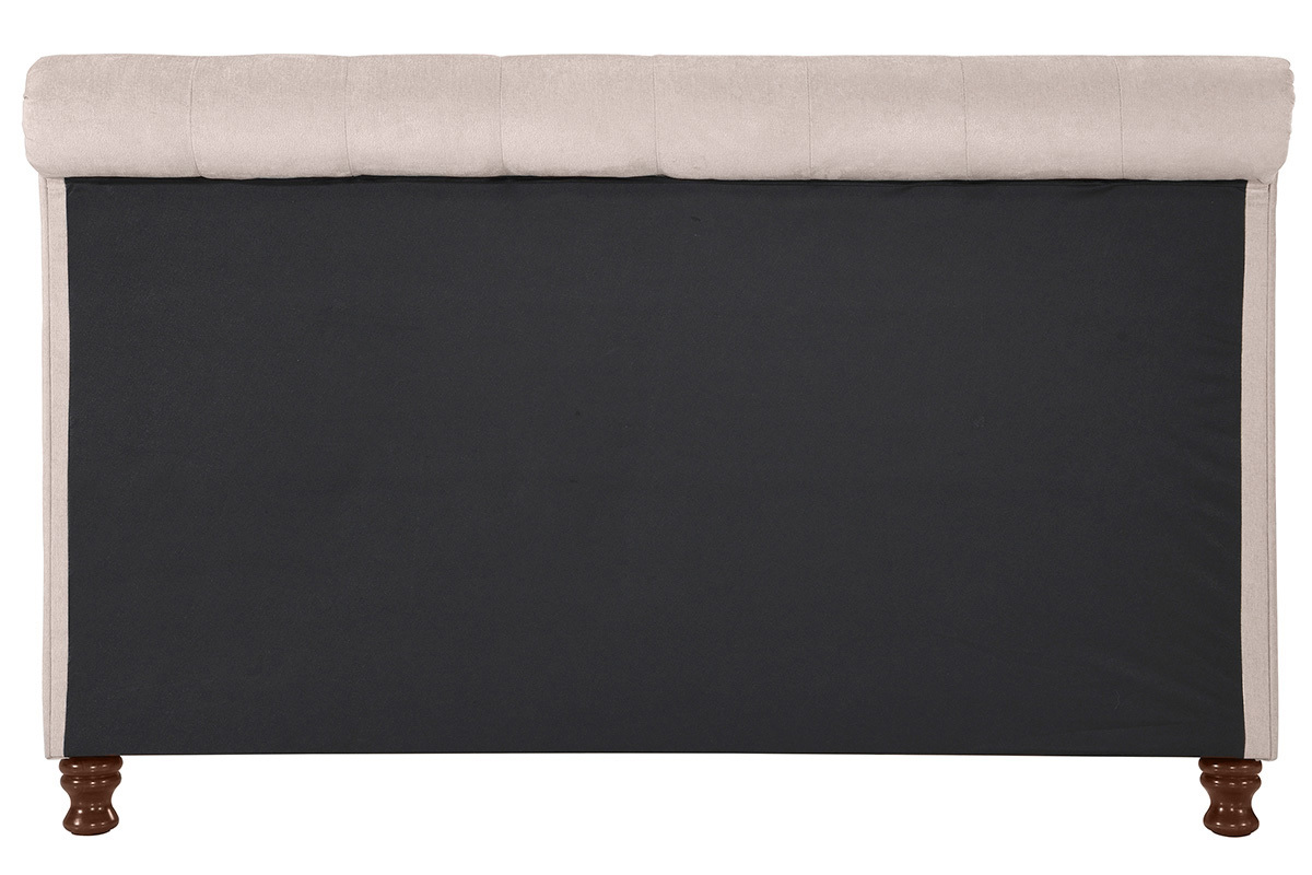 Bett 2 Personen 160 cm x 200 cm Samt RILEY