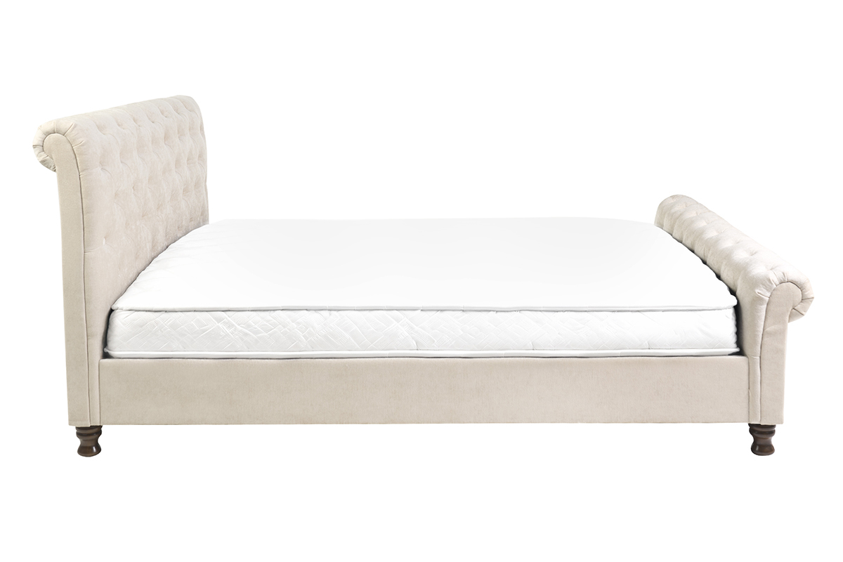 Bett 2 Personen 160 cm x 200 cm Samt RILEY
