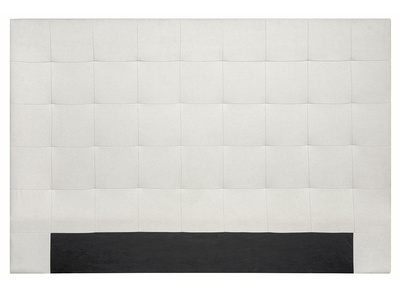 Bettkopfteil gepolstert beige Stoff 180 cm HALCIONA