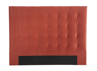 Bettkopfteil gepolstert in Terrakotta 160cm HALCIONA