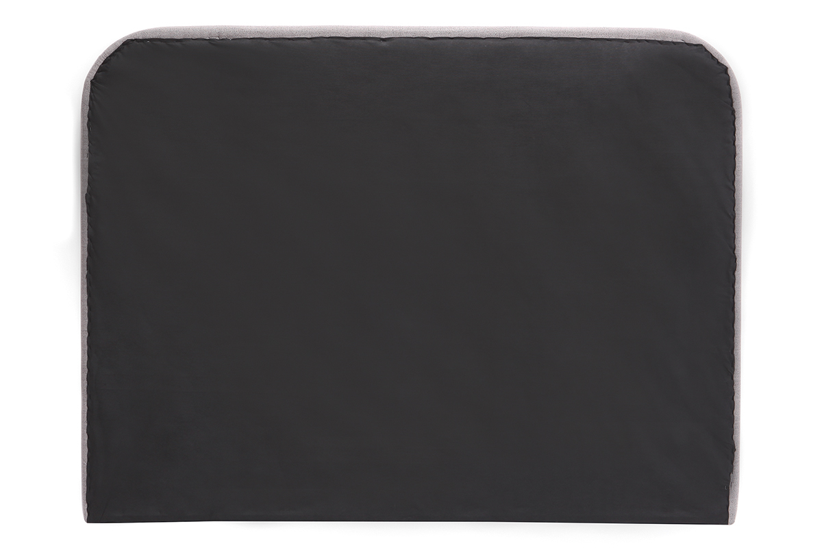 Bettkopfteil, hellgrauer Stoff, 160 cm LOUIS