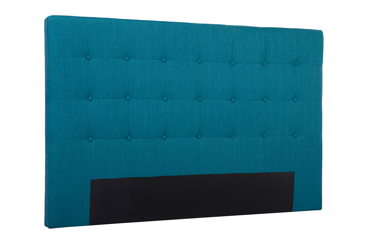 Bettkopfteil mit blaugrnem Stoff, 170 cm LUTECE