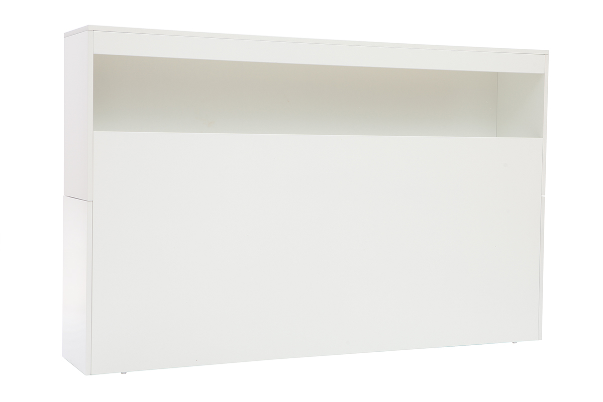Bettkopfteil mit Stauflche Wei 160 cm HYPNOS