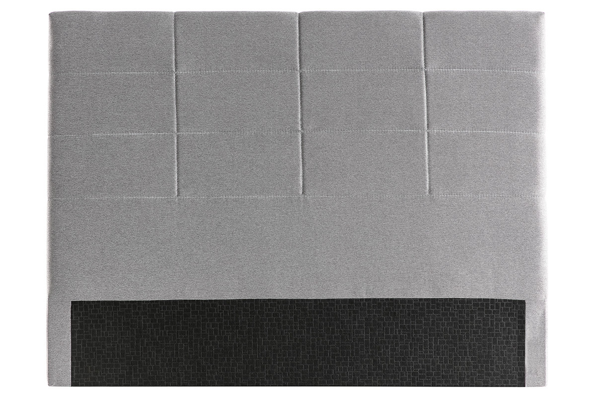 Bettkopfteil modern grauer Stoff 160 cm ANATOLE