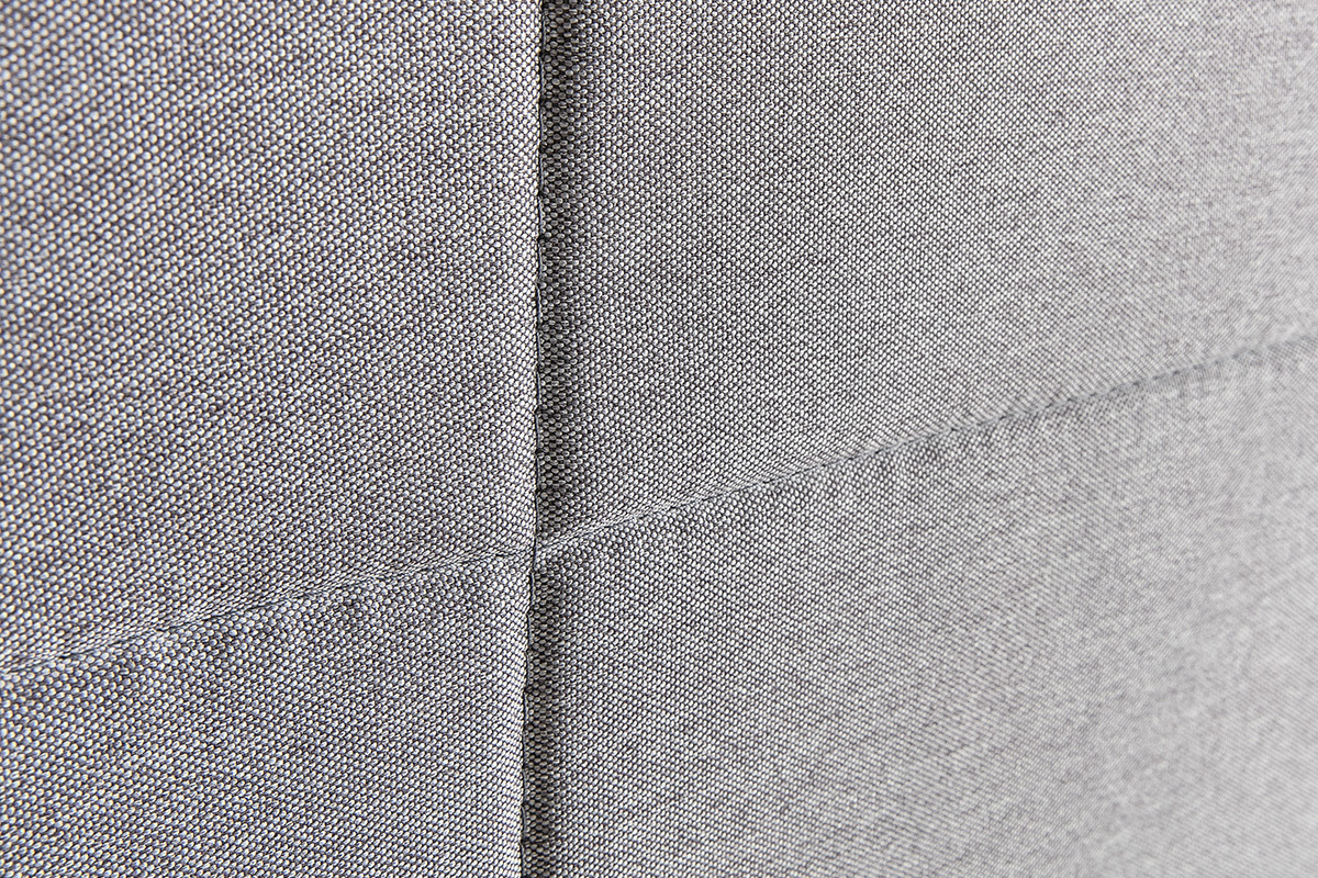 Bettkopfteil modern grauer Stoff 160 cm ANATOLE
