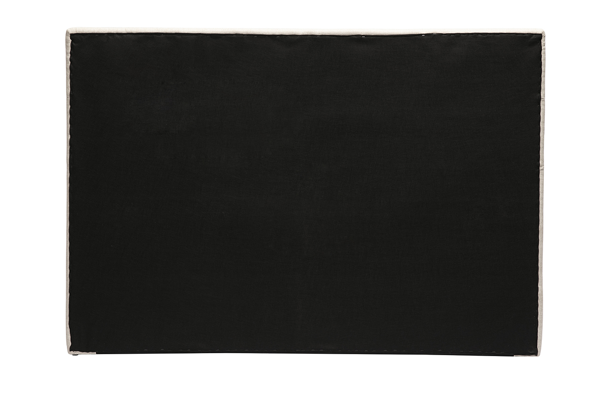 Bettkopfteil, naturfarbener Stoff, 160 cm ENGUERRAND