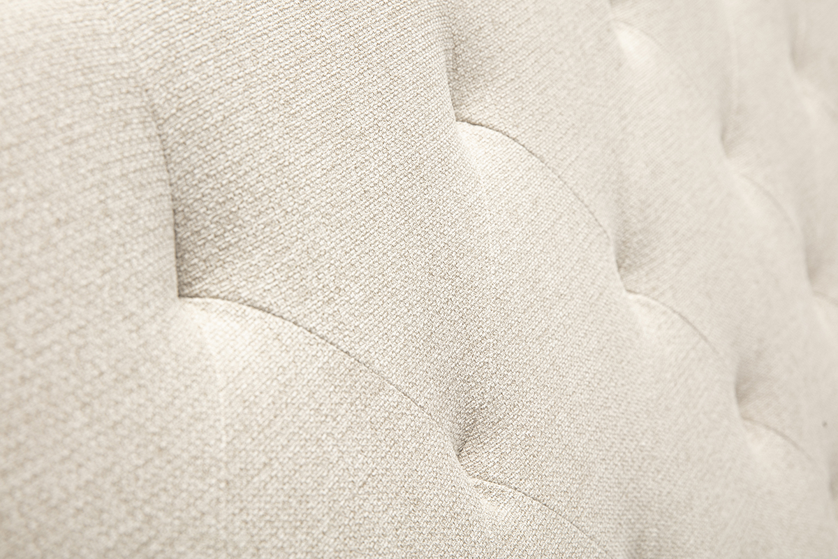 Bettkopfteil, naturfarbener Stoff, 160 cm ENGUERRAND