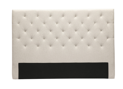 Bettkopfteil, naturfarbener Stoff, 160 cm ENGUERRAND