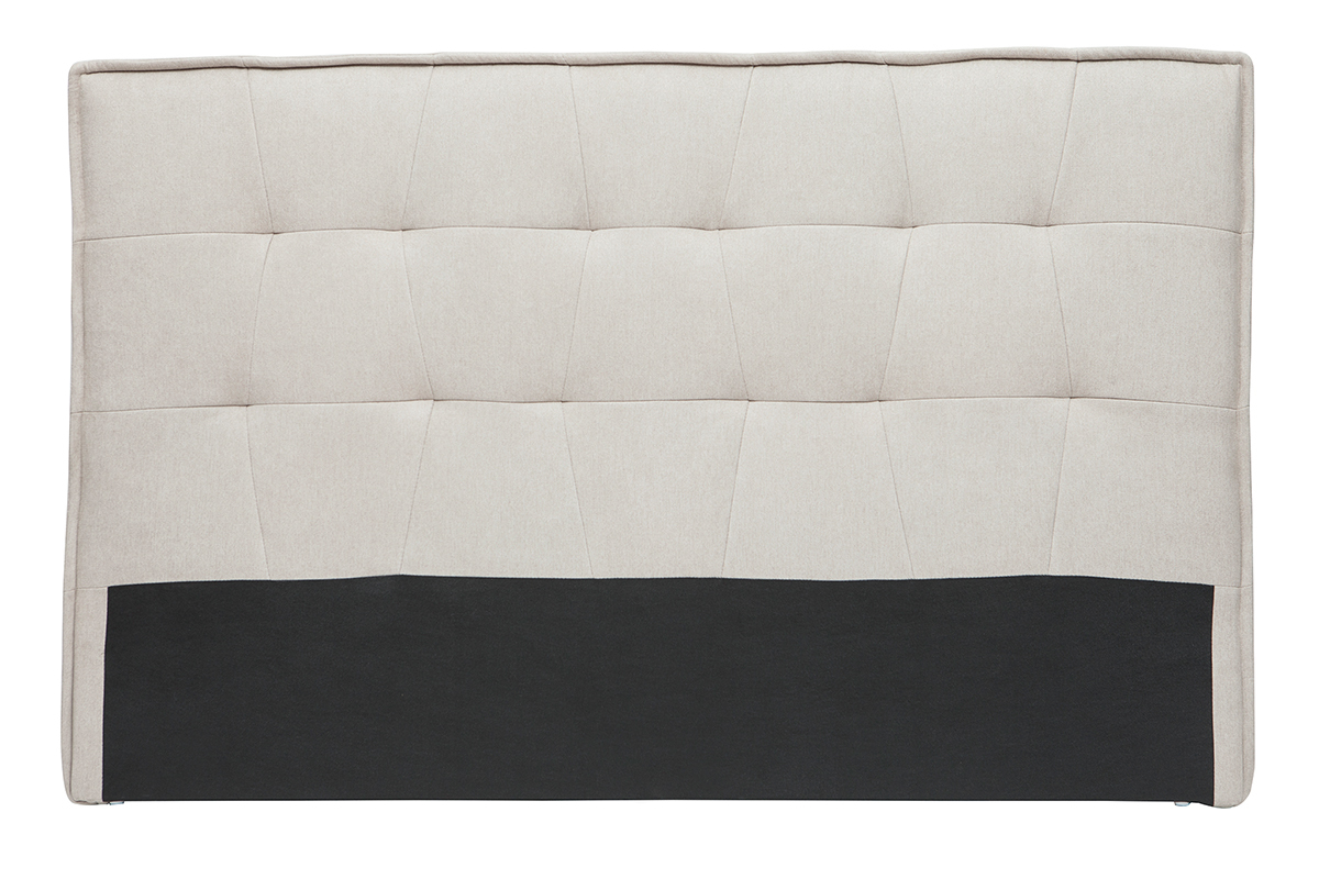 Bettkopfteil Samteffekt Beige 170 cm SUKA