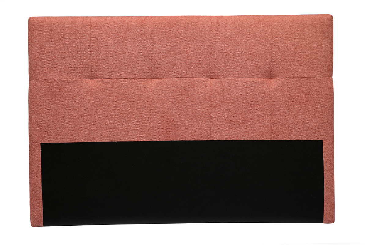 Bettkopfteil Stoffe Terracotta mit Samteffekt 160 cm CLOVIS