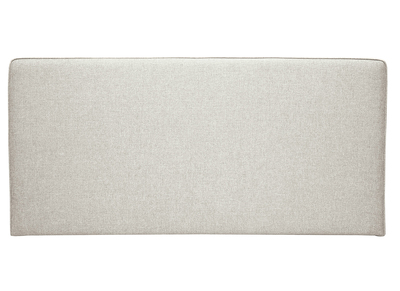 Bettkopfteil zum Aufhängen B160 cm beiger Stoff LILY