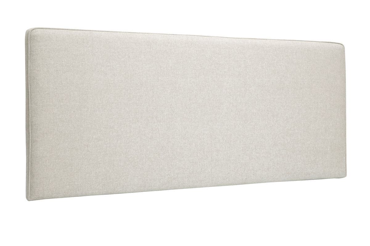 Bettkopfteil zum Aufhngen B180 cm beiger Stoff LILY