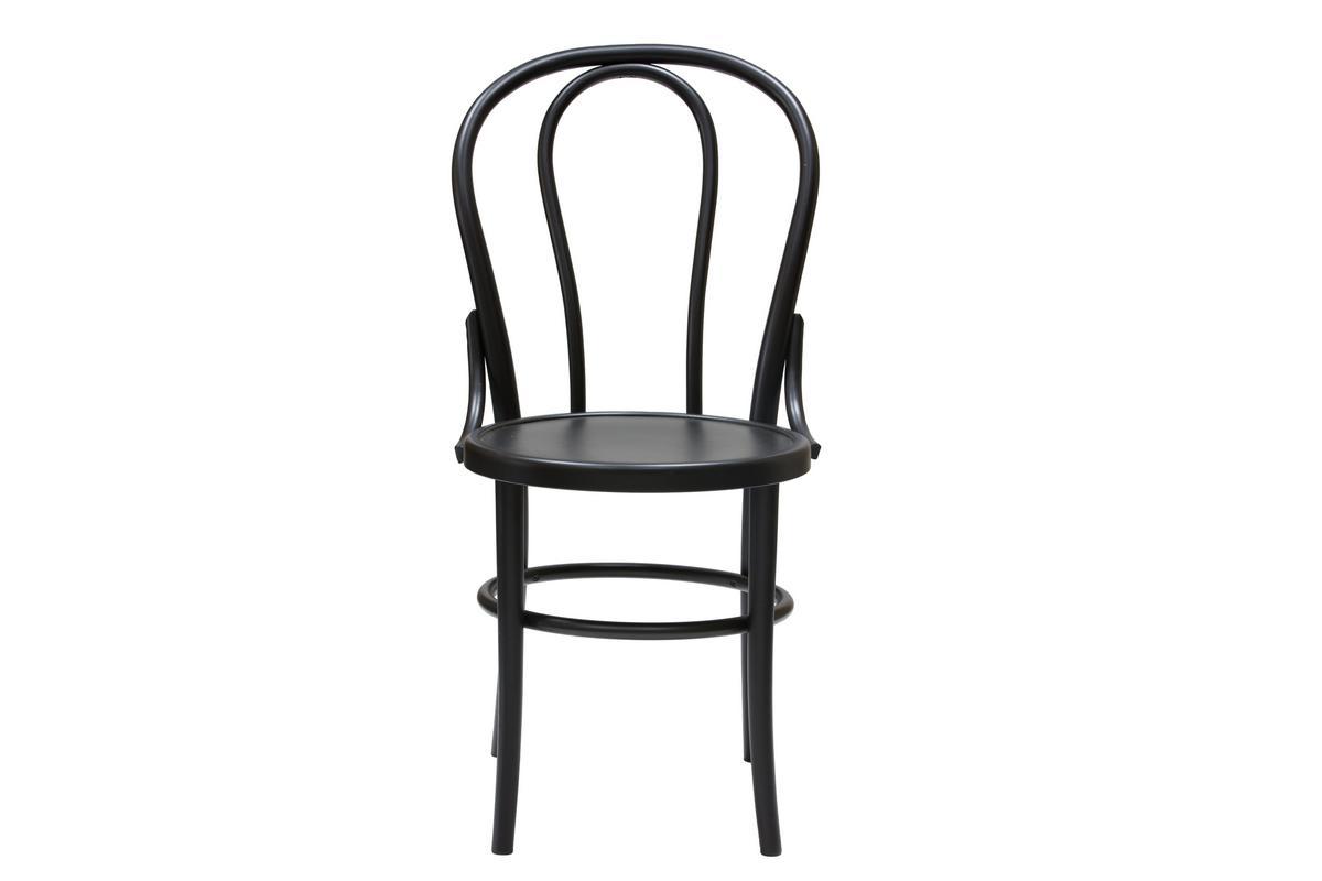 Bistro-Sthle massives Buchenholz schwarz (2er-Set) PRUNE