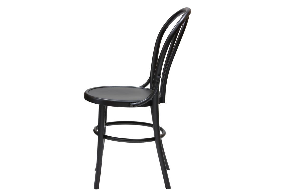 Bistro-Sthle massives Buchenholz schwarz (2er-Set) PRUNE